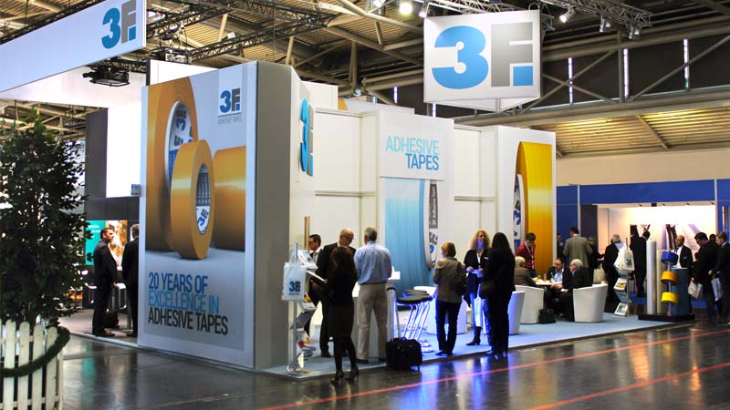 3F GmbH Messestand auf der ICE München 2015