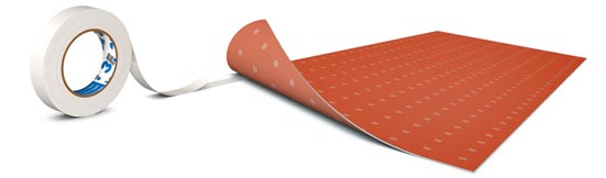 Bodenbeläge mit ablösbarem Klebeband verkleben