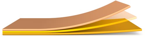 Kupferband leitfähiger Kleber Produktaufbau 98000