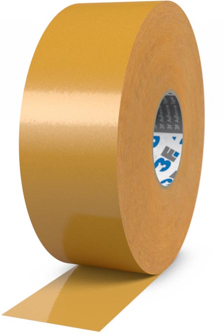 Doppelseitiges Klebeband mit Papiervliesträger für die Verklebung von Stomabeuteln 75mm