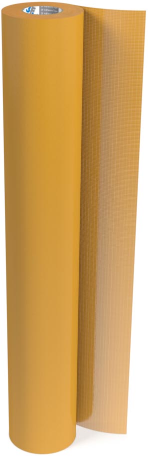 Transferklebeband mit Gelege zur Verklebung von Infrarotheizungen